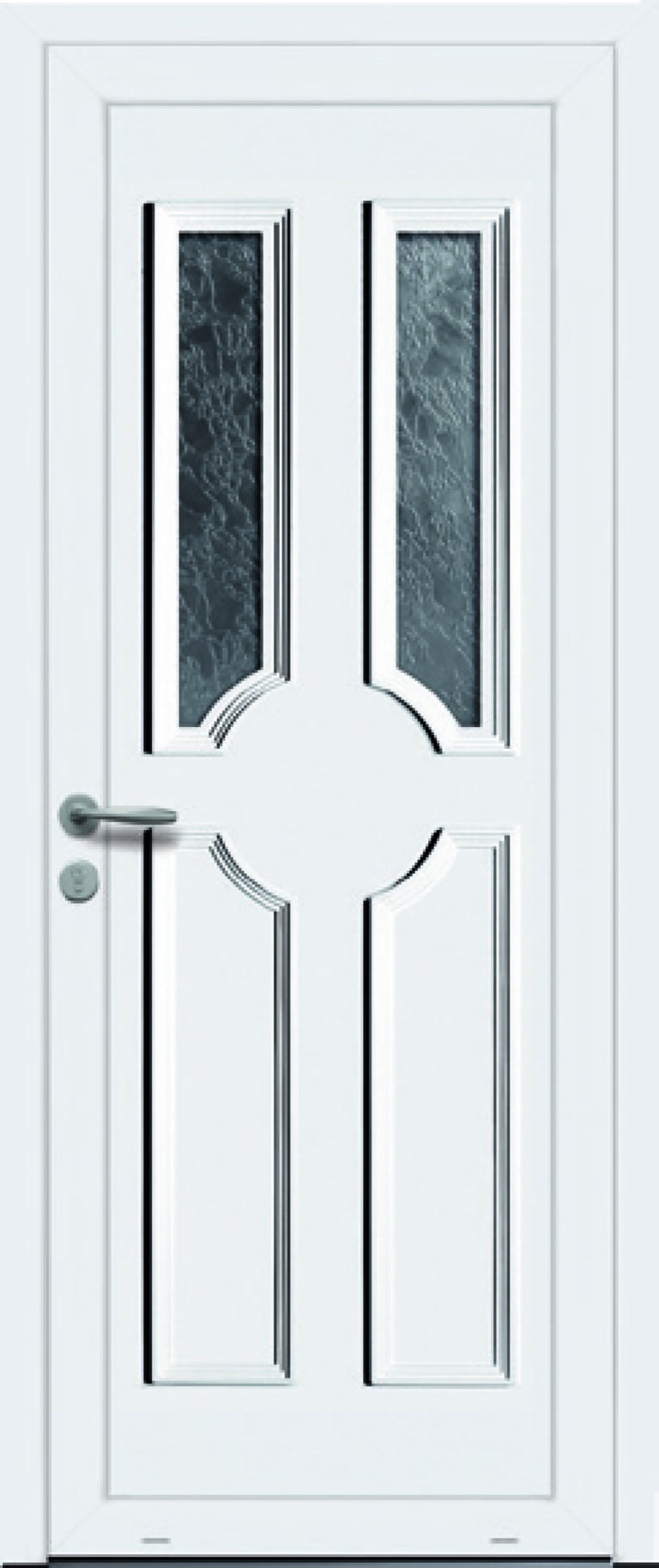 Porte D'entrée PVC - Classique • B'PLAST - Menuiseries PVC & Alu