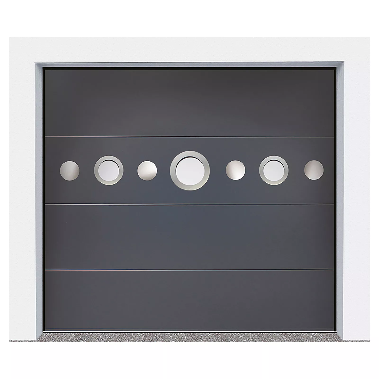 Porte de garage sectionnelle plafond  Bplast4