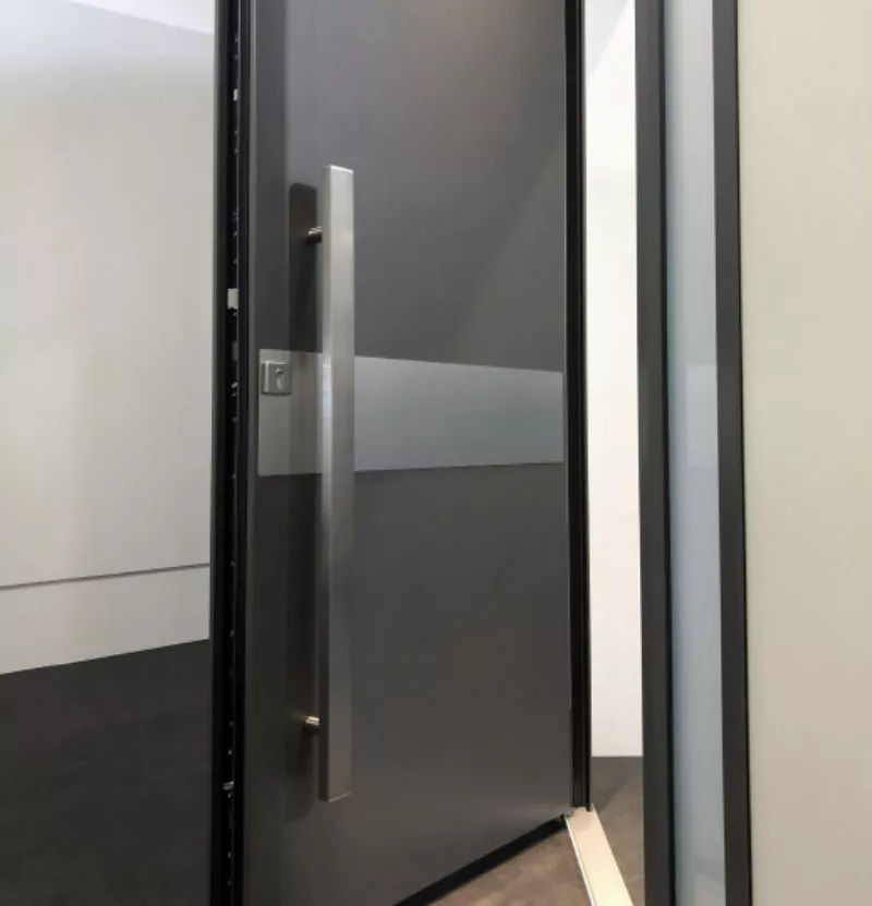 porte alu monobloc gris noir