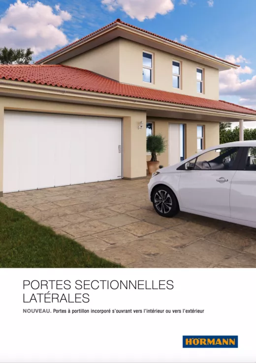 PORTES GARAGE SECTIONNELLE LATERALE HORMANN 2024